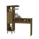 Aparador Bar Com Adega Retrô Divisor De Ambiente - Freijó - M