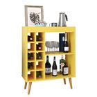 Aparador Bar Com Adega Sonatta - Amarelo - Rpm Móveis