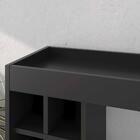 Aparador Bar Com Adega Sonatta - Preto - Rpm Móveis