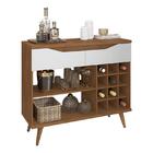 Aparador Bar Grace Adega Para 12 Garrafas 2 Gavetas