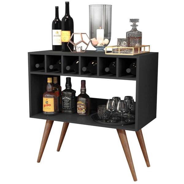 Aparador Bar Lorenzzo Preto – Móveisaqui