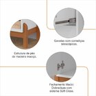 Aparador Bar Para Sala De Jantar Bari Branco/cedro