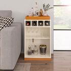 Aparador Bar Retrô Bandeja De Mdf Adega 4 Garrafas Astúrias