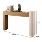 Aparador Bárbara Com Espelho Carvalho Off White Tana Decor