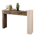 Aparador Bárbara Com Espelho Deck Off White Tana Decor