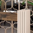 Aparador Bárbara Com Espelho Deck Off White Tana Decor