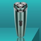 Aparador Barbeador Eletrico Recarregavel Bivolt Cabeça Tripla