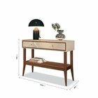 Aparador Bari Edn Móveis Off White/naturale