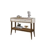 Aparador Bari Off White/naturale Edn Móveis