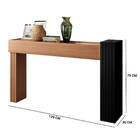 Aparador Beatriz Sem Espelho Nature Preto Bnn Decor