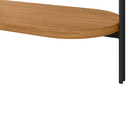 Aparador Bete 139cm No Couro Caramelo - Sallar Home