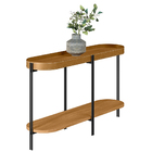 Aparador Bete 139cm No Couro Caramelo - Sallar Home