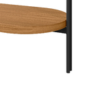 Aparador Bete 139cm No Couro Caramelo - Sallar Home