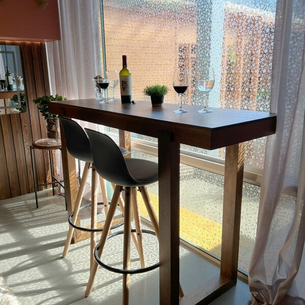 Aparador Bistrô 180cm Em Madeira Maciça Lisie  Marrom