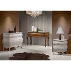 Aparador Bombe Oriental C/ 1 Gaveta - Bom Lar - Imbuia