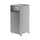 Aparador Branco Esconde Botijão De Gás Com Rodízios