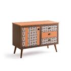 Aparador Bufett Mdf Roncalli Barbera Decorar Lamina Madeira