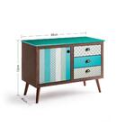 Aparador Bufett Roncalli Mdf Barbera Decorar Lamina Madeira