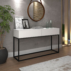 Aparador Buffet 02 Gavetas Industrial Linha Alta Moderno Br/p