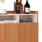 Aparador Buffet 03 Portas Life Nature/off White Germai Móveis