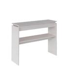 Aparador Buffet 100x78cm Com Prateleira Creta Artely Off White