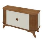 Aparador Buffet 140cm 2 Portas Com Pés Retrô Multimóveis Cr50