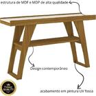 Aparador Buffet 1 Prateleira Menphis - Nature / Off White