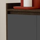 Aparador Buffet 2 Portas Cantinho Do Café Eros - Cedro / Cinz