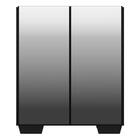 Aparador Buffet 2 Portas Com Espelho E Pés Quadrados Vegas Mu