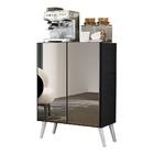 Aparador Buffet 2 Portas Com Espelho Retrô Vegas Multimóveis