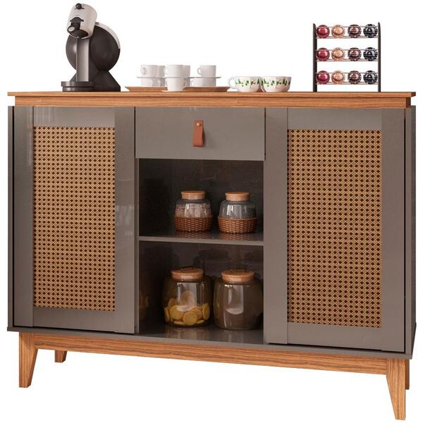 Aparador Buffet 2 Portas Com Gaveta 11073 Dcasa