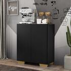 Aparador Buffet 2 Portas Com Pés Quadrados Veneza Multimóveis