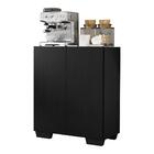 Aparador Buffet 2 Portas Com Pés Quadrados Veneza Multimóveis