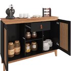 Aparador Buffet 2 Portas E 1 Gaveta Diamante