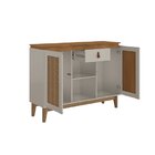 Aparador Buffet 2 Portas E 1 Gaveta Diamante Casa D Off White