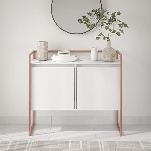 Aparador Buffet 2 Portas Industrial Roma