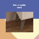 Aparador Buffet 3 Portas 105cm Com Tampo Telasul Branco