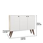 Aparador Buffet 3 Portas Brienza Branco