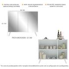 Aparador Buffet 3 Portas Com Espelho Retrô Vegas Multimóveis