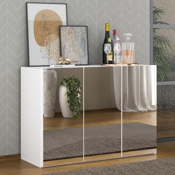 Aparador Buffet 3 Portas Com Espelho Vegas Multimóveis Mp1011