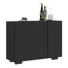 Aparador Buffet 3 Portas Com Pés Quadrados Veneza Multimóveis