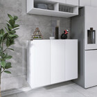 Aparador Buffet 3 Portas Multimoveis Branco - Estilo E Funcio