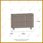 Aparador Buffet 3 Portas Quartzo Bechara