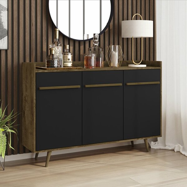 Aparador Buffet 3 Portas Quartzo Bechara