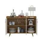 Aparador Buffet 3 Portas Quartzo Bechara