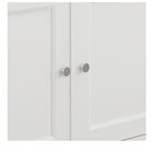 Aparador Buffet 4 Portas 4 Gavetas Ditália Móveis Branco