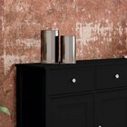 Aparador Buffet 4 Portas 4 Gavetas R-626 Preto