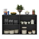 Aparador Buffet 4 Portas Alemanha Multimóveis Br3555 Preto