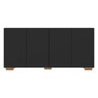 Aparador Buffet 4 Portas C/ Pés Quadrados Veneza Multimóveis