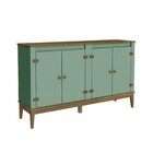 Aparador Buffet 4 Portas Colonial